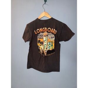 The Duck Company Santa Cruz California Surf Classic Graphic T Shirt Size S